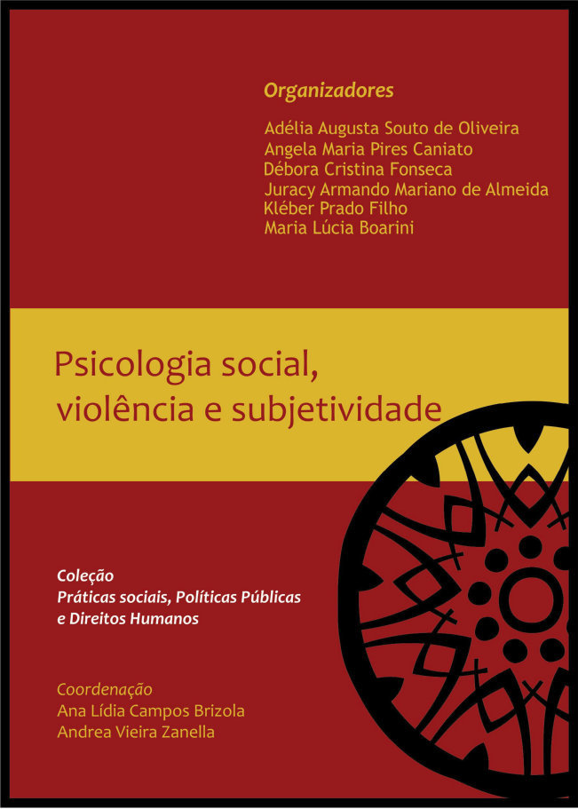 Capa do livro Psicologia Social, Violência e Subjetividade
