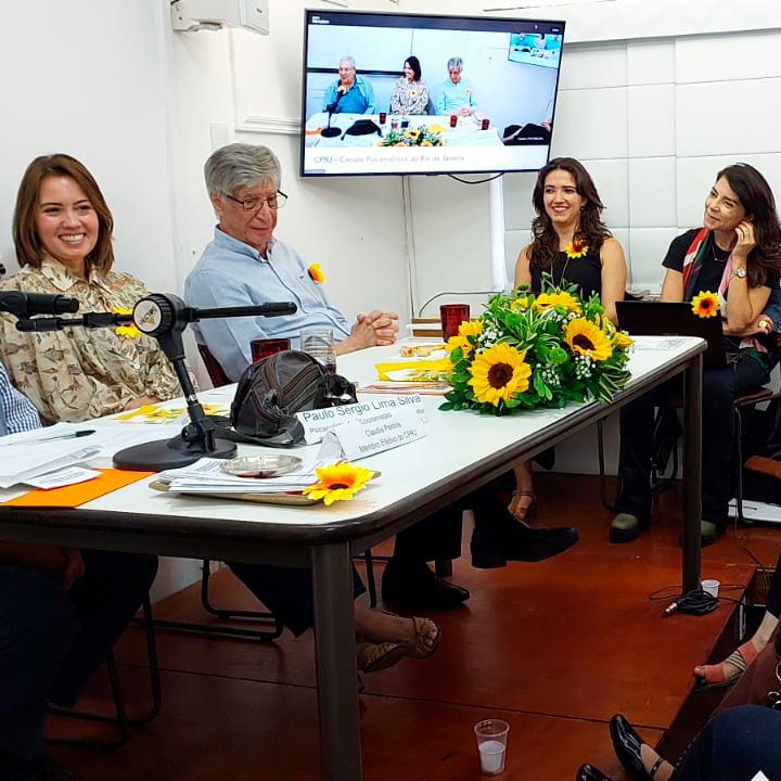 Lançamento do livro no Círculo de Psicanálise do Rio de Janeiro